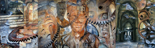 Les Messagers by Isael, Painting for Sale on Singulart