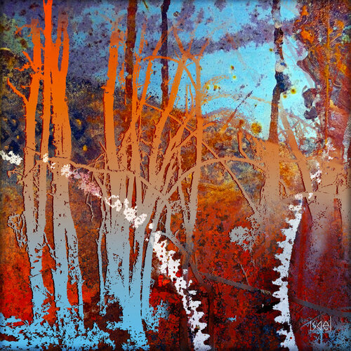 Dans les bois 2. by Isael, Digital for Sale on Singulart