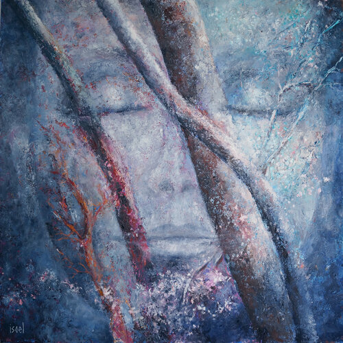 La dame de la forêt von Isael, Malerei kaufen auf Singulart