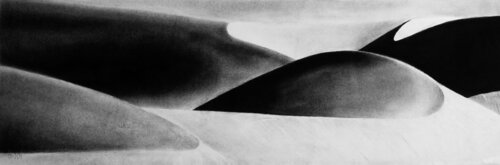 Dunes by Isael, Drawing for Sale on Singulart