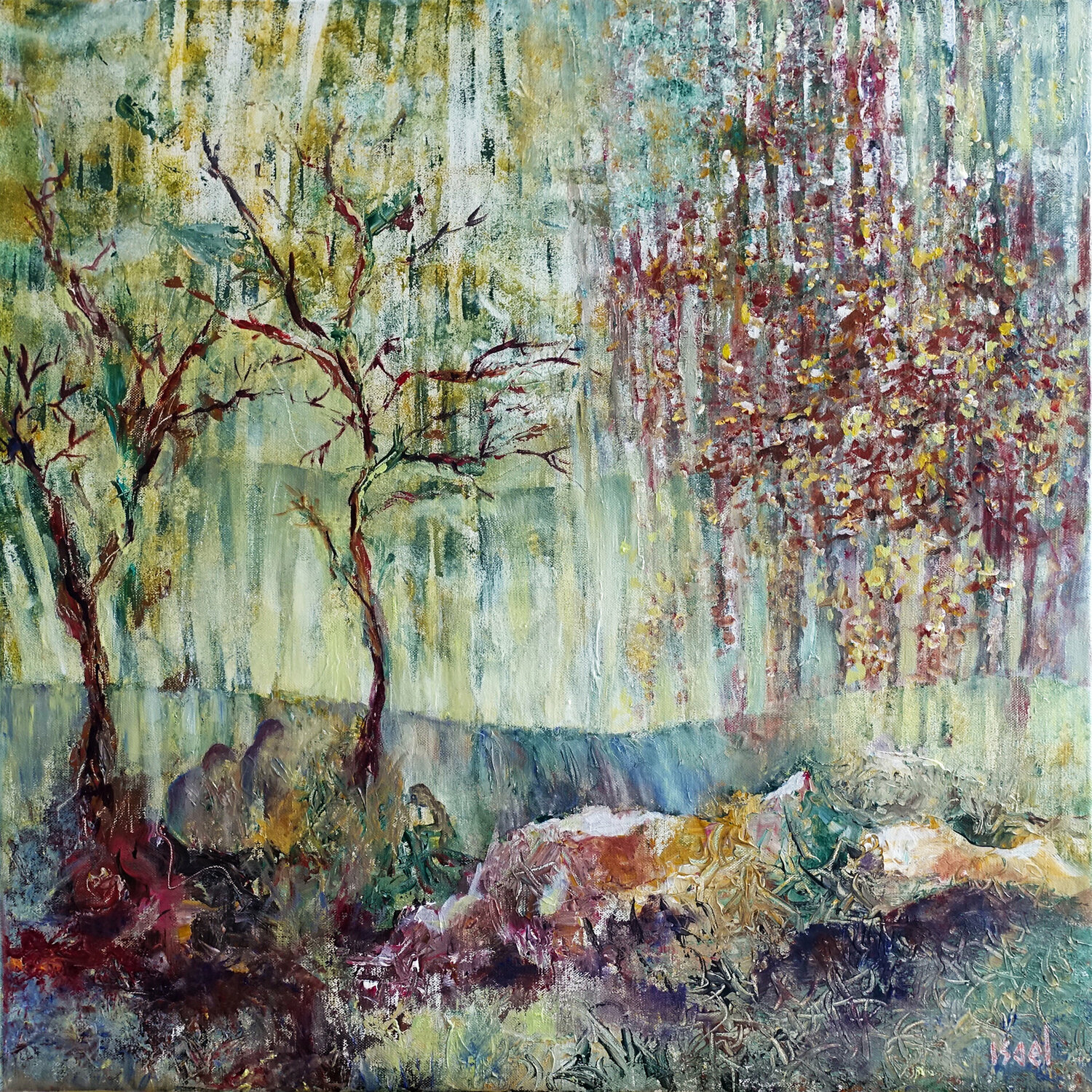 Près du feu Isael