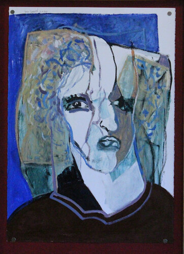 Head of an autocrat di André François van Vuuren, Opera su carta in vendita su Singulart