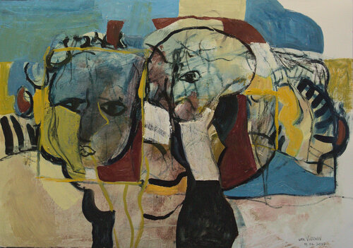 The Argument by André François van Vuuren, 종이 for Sale on Singulart