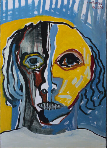 paper 5 di André François van Vuuren, Pittura in vendita su Singulart