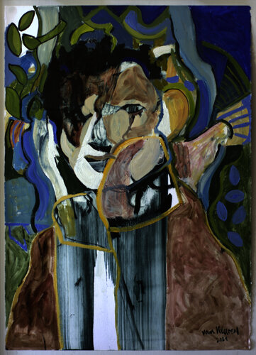 Painting of a Boy by André François van Vuuren, 油畫 for Sale on Singulart