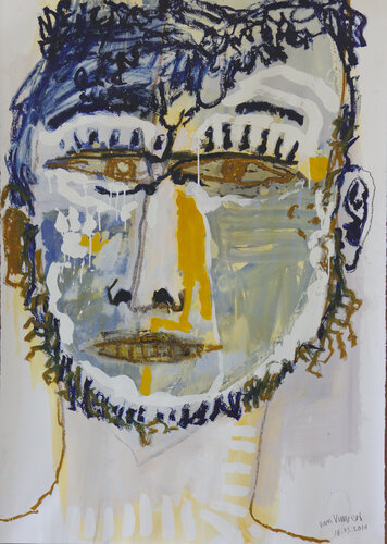 Circus 0387 par André François van Vuuren, Œuvre sur papier en vente sur Singulart