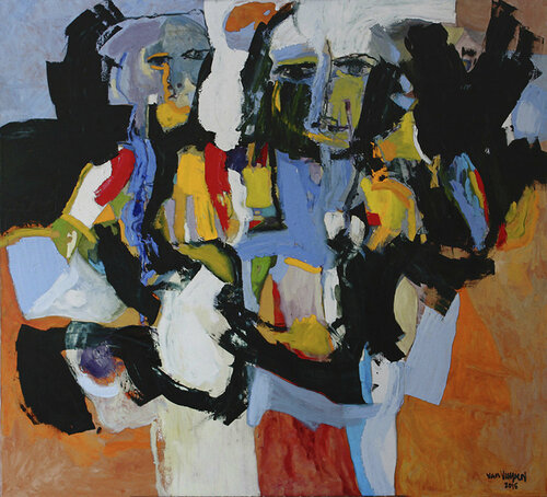 Duet par André François van Vuuren, Peinture en vente sur Singulart