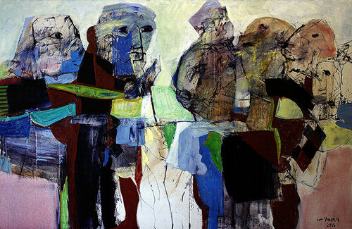 Deception par André François van Vuuren, Peinture en vente sur Singulart