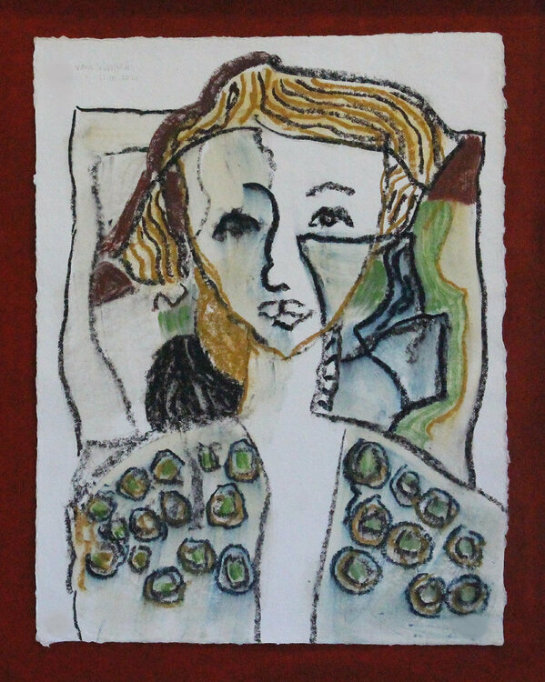 Head of a young woman André François van Vuuren