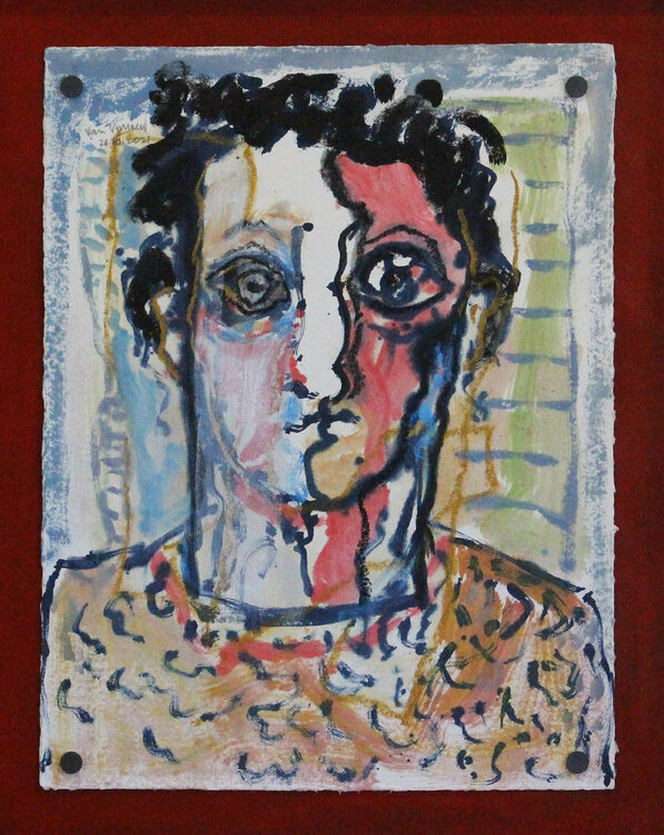 Man's head André François van Vuuren