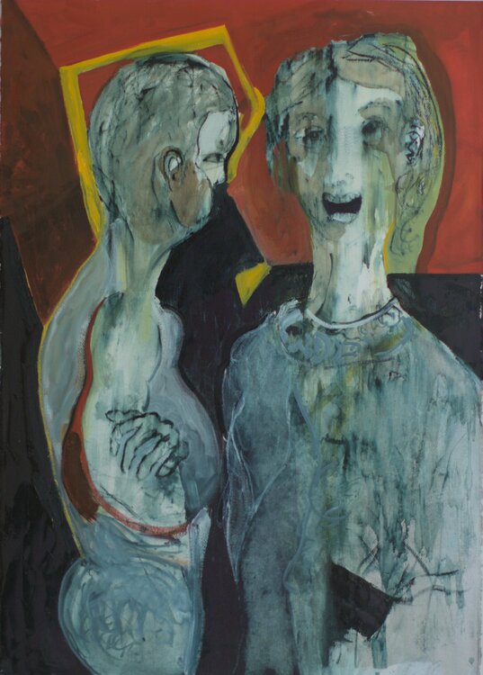oil on paper 1 André François van Vuuren