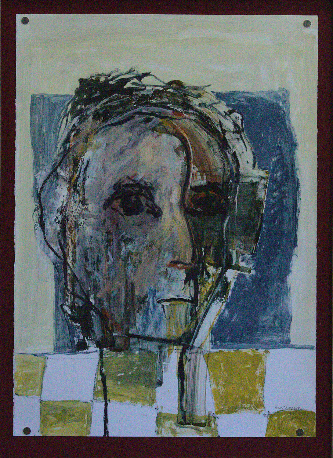 Pawn 3 André François van Vuuren Werk auf Papier zu verkaufen