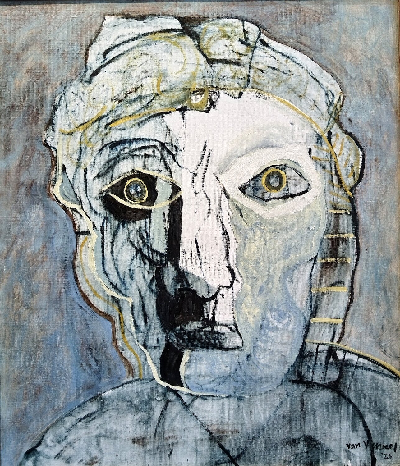 Untitled André François van Vuuren Originalgemälde zu verkaufen