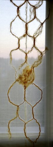 Meraviglioso Mondo_ telo 3 van Monica Paulon, Textiel te koop op Singulart