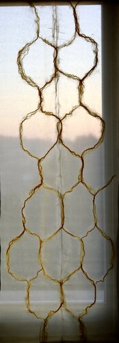 Meraviglioso Mondo_ telo 4 van Monica Paulon, Textiel te koop op Singulart