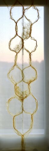 Meraviglioso Mondo _ telo 6 van Monica Paulon, Textiel te koop op Singulart