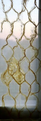 Meraviglioso Mondo_ telo 7 van Monica Paulon, Textiel te koop op Singulart