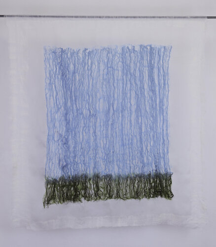 Acqua van Monica Paulon, Textiel te koop op Singulart