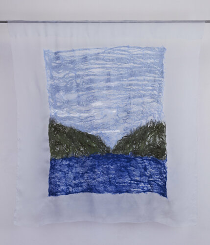 Infinito van Monica Paulon, Textiel te koop op Singulart