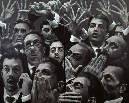 Hunting IV von Prof. Gerhard Silber, Malerei kaufen auf Singulart