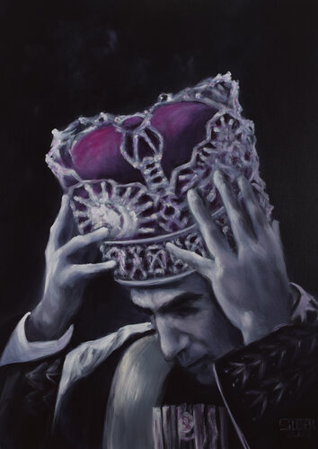 Self-Crowning 1 by Prof. Gerhard Silber, Painting for Sale on Singulart
