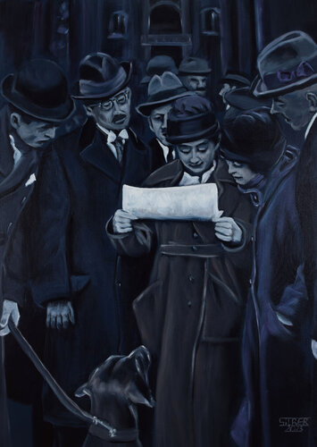 The Message III von Prof. Gerhard Silber, Malerei kaufen auf Singulart