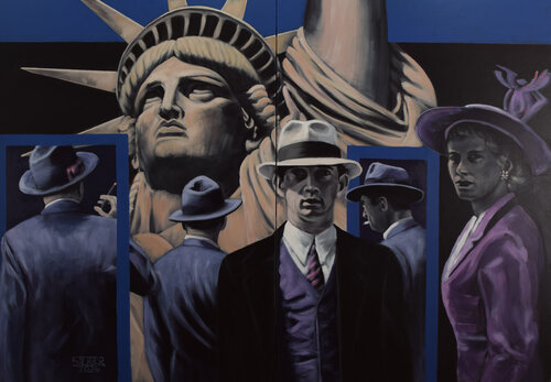 Libertas by Prof. Gerhard Silber, 油畫 for Sale on Singulart