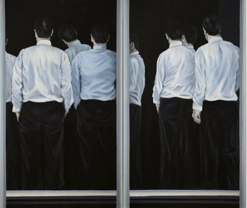 Die Verkündigung II von Prof. Gerhard Silber, Malerei kaufen auf Singulart