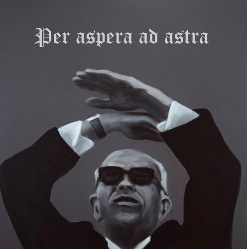 Per aspera ad astra von Prof. Gerhard Silber, Malerei kaufen auf Singulart