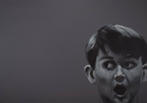 Onlooker 3 von Prof. Gerhard Silber, Malerei kaufen auf Singulart