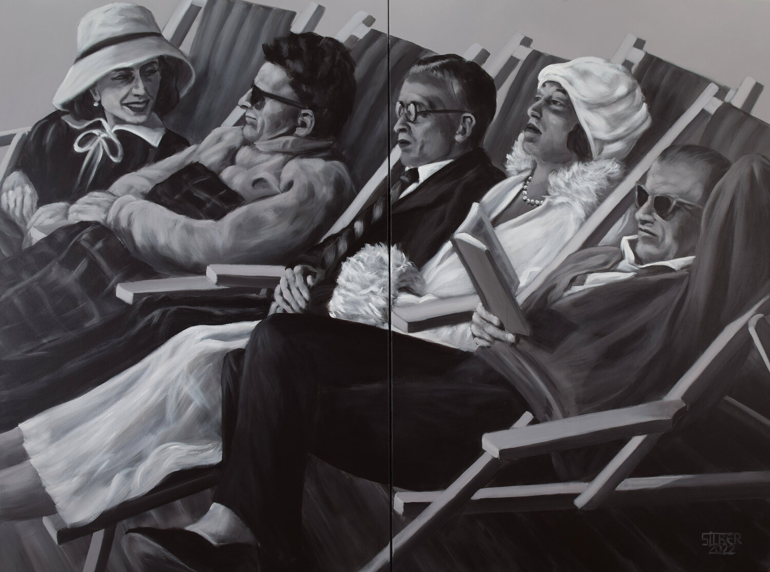 Deck chair people I Prof. Gerhard Silber