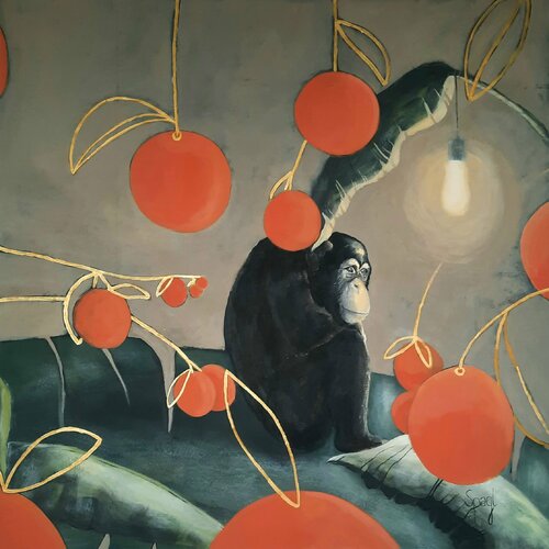 Serenity von Anja Spagl, Malerei kaufen auf Singulart