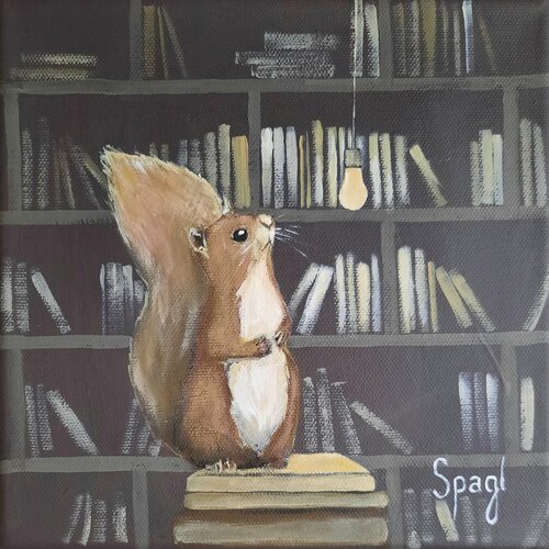 "Into the light" van Anja Spagl, Schilderij te koop op Singulart