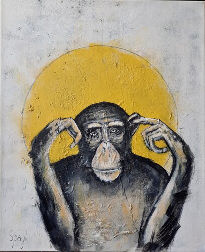 Ignorance as a virtue van Anja Spagl, Schilderij te koop op Singulart