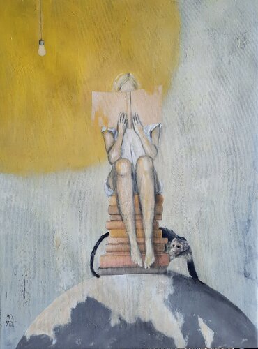 Utopia by Anja Spagl, Painting for Sale on Singulart