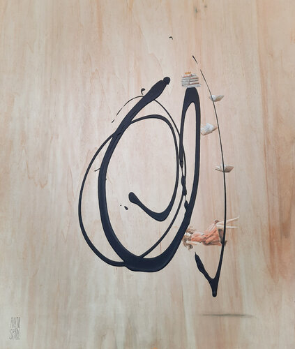 The illusion of knowledge di Anja Spagl, Pittura in vendita su Singulart