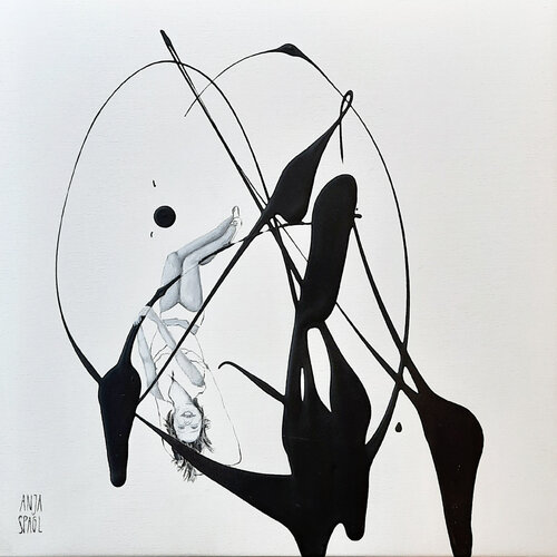 Upside down di Anja Spagl, Pittura in vendita su Singulart