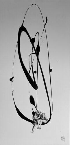 Let it be by Anja Spagl, 油畫 for Sale on Singulart