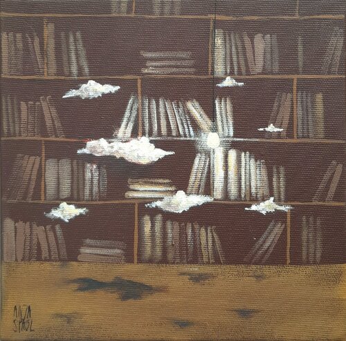 "The nature of culture: In the clouds" by Anja Spagl, 회화 for Sale on Singulart