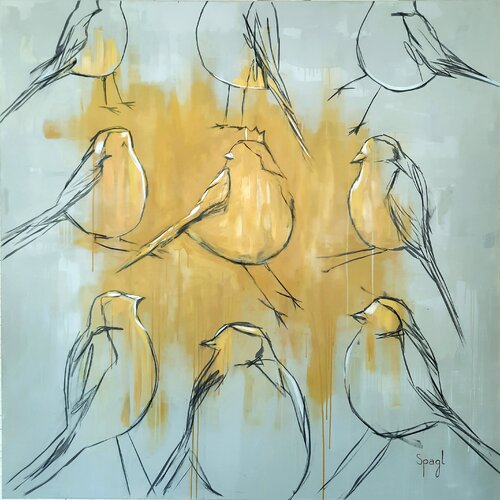 Aspire to inspire van Anja Spagl, Schilderij te koop op Singulart