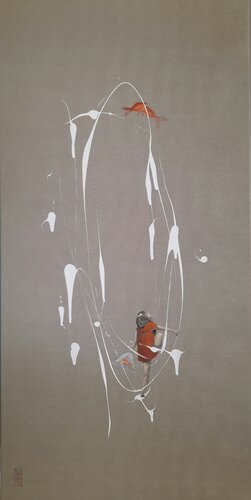 Hope of freedom by Anja Spagl, 油畫 for Sale on Singulart