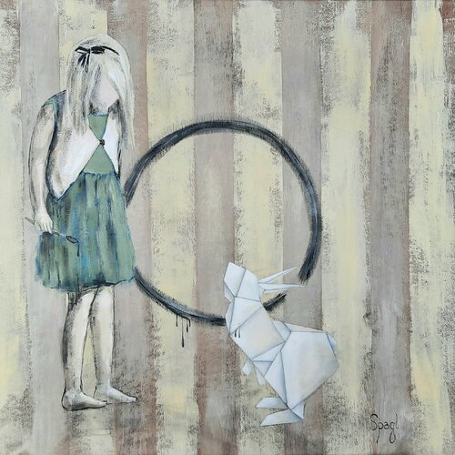 The circle di Anja Spagl, Pittura in vendita su Singulart