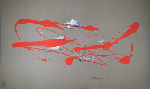 Légèrté by Anja Spagl, 絵画 for Sale on Singulart