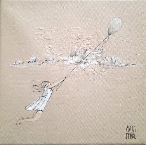 Where there is a will, there is a way II di Anja Spagl, Pittura in vendita su Singulart