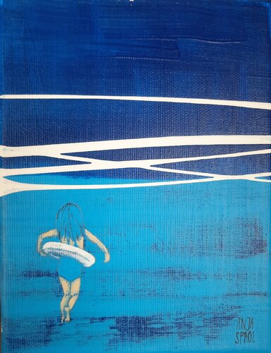 La mer van Anja Spagl, Schilderij te koop op Singulart