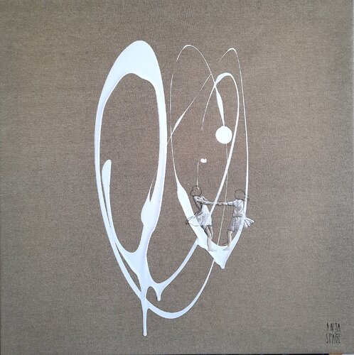Light headed by Anja Spagl, 油畫 for Sale on Singulart