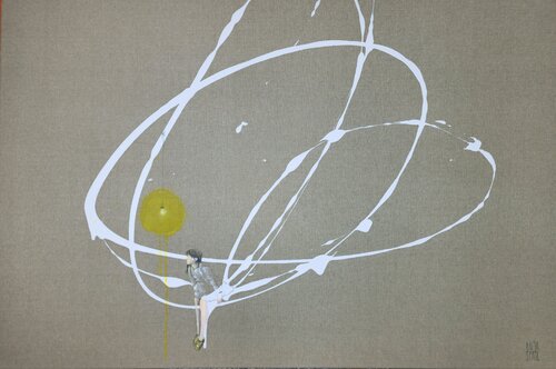 You are the Light by Anja Spagl, 油畫 for Sale on Singulart