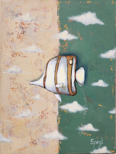 Belonging par Anja Spagl, Peinture en vente sur Singulart