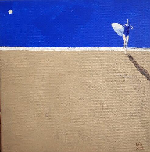 Summer II par Anja Spagl, Peinture en vente sur Singulart