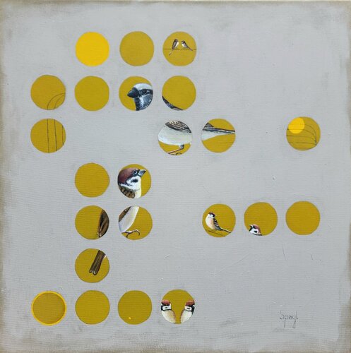 Unflown Realities by Anja Spagl, 油畫 for Sale on Singulart